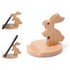 Esoes Supporto per cellulare con animali domestici, supporto per cellulare in legno, grazioso supporto per telefono da desktop, supporto per tablet con animali, supporto per smartphone, decorazione