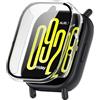 iHoxstrapie Cover in Pellicola Temperata per PC Compatibile con Redmi Watch 5 Active Lite, Resistente ai Graffi e Agli Urti per Redmi Watch 5 Active Lite(1pezzi)