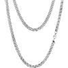 PROSTEEL Catena a Maglia Veneziana, Collana Uomo, Collana Donna, in Acciaio Inox Chirurgico, 6mm Larghezza, 46-76cm Lunghezza, Confezione Regalo Inclusa