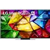 Lg Smart TV 55" 4K UHD Mini RGB WebOS a8 Gen3 con AI Classe E Nero 55MRGB87B6B