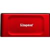 Kingston XS1000 Portatile SSD 2 TB, Esterna SSD Rosso/Nero, Usb-A 3.2 Generation 2