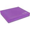Quality Den Balance Pad, schiuma morbida antiscivolo, cuscino d'equilibrio per stabilità e coordinazione, aiuta a rafforzare i muscoli profondi, incluso manuale di esercizi elettronici (viola, 40 x 34