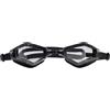 adidas Unisex - Adulto Ripstream Starter Swim Goggles Safety Glasses, Black/Silver Metallic, One size
