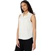 Amazon Essentials Camicetta da Donna Senza Maniche con Bottoni, vestibilità Regolare, Bianco Uovo, XL