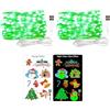 MUXIJIA 2 x luce stringa LED, 30 x LED 3M / 10Ft esterno/interno alimentatore USB impermeabile per camera da letto, cortile, matrimonio, Natale, fai da te, ecc. (Verde)