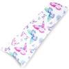 PinkZebra federa per Cuscino 40 x 120 cm, 100% cotone, federa per bambini e adulti, federa con cerniera, Öko-Tex Standard 100, farfalle