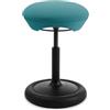 Topstar SITNESS HOP | Sgabello ergonomico con movimento tridimensionale | Tecnologia Sitness, Made in Germany | Colore: nero/petrolio chiaro