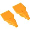 OTOTEC 2 ugelli BSPT da 1/4 a 3 fori compatibili con sistemi di aria compressore, soffiatore, collettore di polvere, asciugatrice in plastica