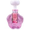 Accentra Dispenser di sapone BLOSSOM con sapone per le mani, sapone liquido in dispenser decorativo a forma di fiore, 500 ml, profumo: rosa lilla, idea regalo per donne, mamma e fidanzata