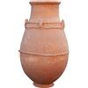 Biscottini Vaso terracotta del sahara 111x62x62 cm | Vasi terracotta grandi | Anfore da giardino decorative e funzionali