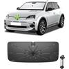 Ruiya Compatibile con Renault 5 E-Tech 2025 2026 2027 Ombrello Parasole Auto Parabrezza, Ombrello Parasole Auto Parasole Ombrello Auto Parasole per Parabrezza 5 E-Tech Accessori