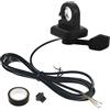 BOLOJAU Acceleratore destro con comando a pollice Controllo velocità Controllo velocità con comando a dito per biciclette elettriche e scooter elettrici Manubrio da 7/8 22 mm 24 V 36 V 48 V 60 V 72 V