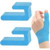 Eniyou 20 Pezzi Kinesio Tape Pretagliati per Il Polso, Tape Kinesiologico, Taping Kinesiologico In Cotone, Delicati Sulla Pelle e Impermeabili, per Il Sostegno Dei Muscoli Dell'Articolazione Del Polso