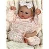 MAIHAO Bambola realistica Reborn Femmina, Bambola in silicone originale che sembra vera. Baby Dolls Toddler Bambolotto di 50 cm