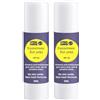 Noseprint Stick Solare SPF 50 per Cani e Gatti, Senza Ossido di Zinco, Resistente all'Acqua, Balsamo Naso e Orecchie, 2 x 5ml