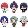MegaHouse Chokorin Mascot Mobile Suit Gundam GQuuuuuuX Set da 6 Figure Box JAPAN