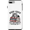 Maine Coon Cat Mom Book Lover Reading Custodia per iPhone 7 Plus/8 Plus Book Lover Maine Coon Solo un altro capitolo con il mio gatto