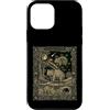 Celestial Tarot Aesthetic Australian Des Custodia per iPhone 12 mini Astronomia della carta dei tarocchi del Wombat celeste