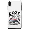 Ragdoll Cat Mom Cozy Reading Nights Custodia per iPhone XS Max Cozy Book Lover Ragdoll Mamma Soft Pages Quiet Nights
