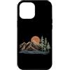 Nature Lover Outdoor Forest Wildlife Tre Custodia per iPhone 12 Pro Max Montagna Foresta Natura Outdoor Wildlife Paesaggio