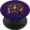 Black History Month Apparel Melanina Donna Nera Cultura Afro Jazz Hip Hop Soul PopSockets PopGrip Adesivo