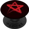 Se non fai del male, fa ciò che vuoi Pentagramma Wicca Spirito sulla Materia Esoterismo Streghe PopSockets PopGrip Adesivo