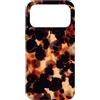 generic Custodia per iPhone 17 Pro Max Motivo nero ambra tartaruga scuro