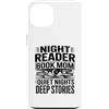 Book Mom Night Reader Quiet Reading Love Custodia per iPhone 13 Libro per lettori notturni Mom Quiet Nights Deep Stories