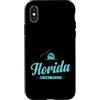 US States United States USA Country Amer Custodia per iPhone X/XS Florida Miami Beach Stato d'America Stati Uniti