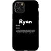 Ryan Defined Personalized Ryan Costumes Custodia per iPhone 11 Pro Ryan Definizione Personalizzato Nome Personalizzato Costume Personalizzato Per Ryans