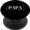 Daddy Vater Väter Vatertag & Papa 2027 G PAPA EST 2027: padre 2027 - Il papà festa del papà nascita padre PopSockets PopGrip Adesivo
