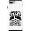 Book Mom Night Reader Quiet Reading Love Custodia per iPhone 7 Plus/8 Plus Libro per lettori notturni Mom Quiet Nights Deep Stories
