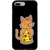 wildcat pizza cute wildcat cat art pizza Custodia per iPhone 7 Plus/8 Plus Carino Wildcat che abbraccia la fetta di pizza