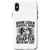 Ragdoll Cat Mom Reading Book Lover Custodia per iPhone X/XS Book Lover Ragdoll Mom Solo un altro capitolo con il mio gatto