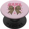 Nana Coquette Bow Co Nana Coquette - Fiocco con stampa ghepardo PopSockets PopGrip Adesivo