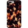 generic Custodia per iPhone 7 Plus/8 Plus Motivo nero ambra tartaruga scuro