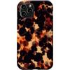 generic Custodia per iPhone 11 Pro Motivo nero ambra tartaruga scuro