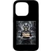 Robot Boy Girl Scary Goth Alt Gifts Custodia per iPhone 15 Pro Robot Robotics Torta di compleanno Bday divertente festa spettrale