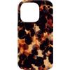 generic Custodia per iPhone 14 Pro Motivo nero ambra tartaruga scuro