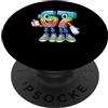 Maglietta Meme Divertente 67 Sei Sette 6 67 Sei Sette 6-7 Dolce Brainrot Italiano Meme Per Bambini PopSockets PopGrip Adesivo