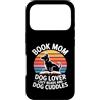 Reading Puppy Book Mom Dog Lover Custodia per iPhone 17 Pro Book Mom Dog Lover Letture Accoglienti E Coccole Per Cani