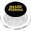 Florida Cities Souvenir di Miami Florida USA PopSockets PopGrip per MagSafe