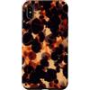 generic Custodia per iPhone XS Max Motivo nero ambra tartaruga scuro