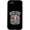 Bengal Cat Book Lover Reading Mom Life Custodia per iPhone SE (2020) / 7/8 Book Lover Bengala Mom Just One More Chapter Cat