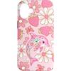 Animal Print Cute And Fun Custodia per iPhone 16 Plus Delfino floreale rosa estivo