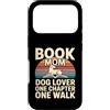 Reading Dog Lover Sunset Retro Book Custodia per iPhone 17 Pro Libro Dog Lover One Chapter One Walk Retro