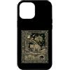 Celestial Tarot Aesthetic Australian Des Custodia per iPhone 12 Pro Max Astronomia della carta dei tarocchi del Wombat celeste