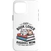 Ragdoll Cat Mom Cozy Reading Nights Custodia per iPhone 16 Pro Max Cozy Book Lover Ragdoll Mamma Soft Pages Quiet Nights