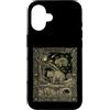 Celestial Tarot Aesthetic Australian Des Custodia per iPhone 16 Astronomia della carta dei tarocchi del Wombat celeste