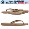 Crocs Miami Flip Milk Chocolate beige 211435-2JJ taglia unisex